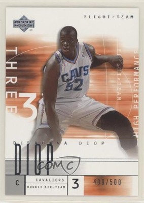 2001-02 Upper Deck Flight Team 400/500 DeSagana Diop (High Performance) #97 0c37
