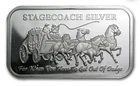 1 oz Silver Bar - Stagecoach Silver -  Divisible Bar - .999 - 1 ea - Orig Pkg