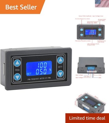 LCD Display Signal Generator 1Hz-150kHz, DC 3.3-30V, Ideal for Experimental Use