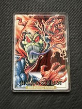 2024 ‘92 Marvel Masterpieces Platinum PLEXI Hobgoblin #33 Thick Card B160