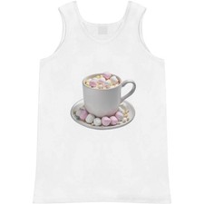 'Hot Chocolate  Marshmallows' Adult Vest / Tank Top AV062892 