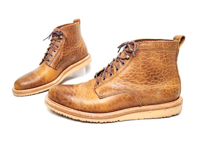 RANCOURT & CO Brunswick Bison Leather Lace Up Boots US Men's 10.5 D