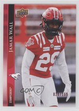 2021 Upper Deck CFL Red 20/165 Jamar Wall #180 kr0