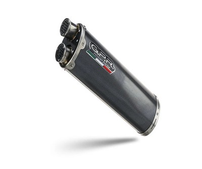 GPR Dual Poppy Auspuff Schalldampfer für Ducati Multistrada V4   S 2022 > 2024