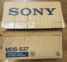SONY MDS-S37 Minidisc Deck Player Recorder