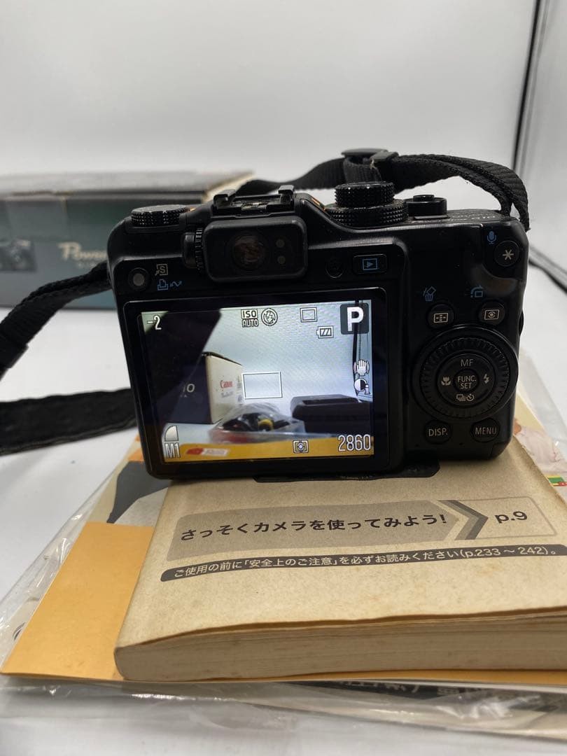 Canon PowerShot G10 本体と付属品 Canon PowerShot G10 Digital Camera 14.7 Megapixels Compact Camera