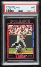 2005 Topps Black 11/54 Placido Polanco #2 PSA 9 MINT 1k2s