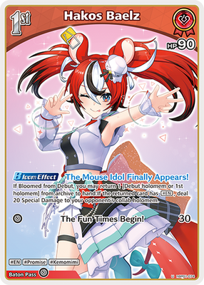 Hakos Baelz - hBP01-074 U NM - Hololive TCG | eBay