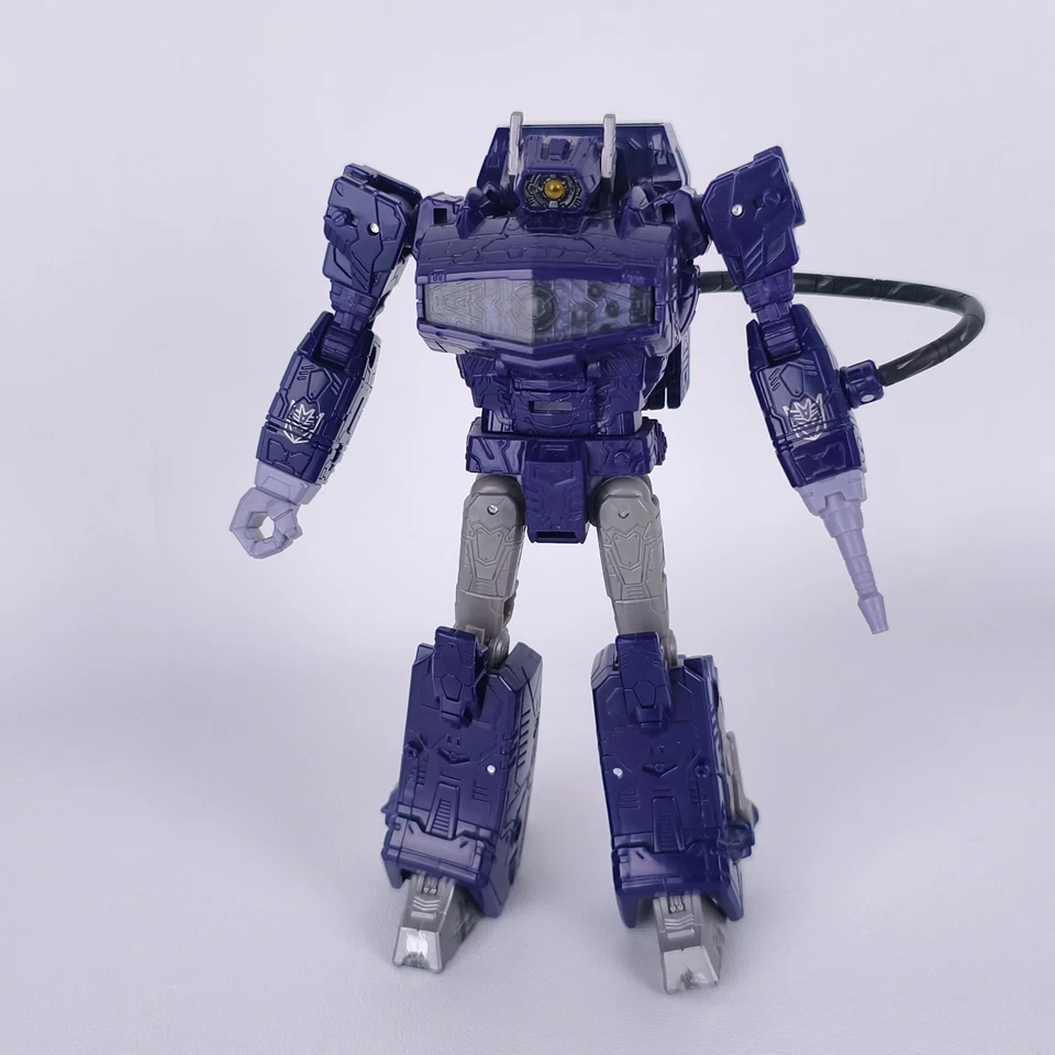Transformers Decepticon Shockwave Completo Siege Leader Class WFC Foto 3 de 4