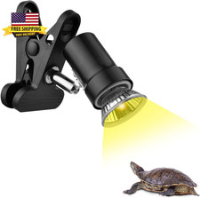 Reptile Heat Lamp with 50W UVA UVB Light Bulb, Basking Spot Light Simulated Sunl