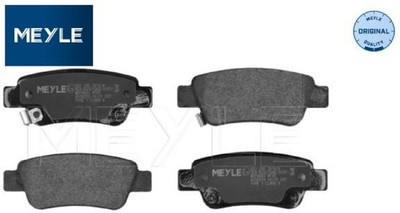 MEYLE 0252463516/W Bremsbelagsatz für Scheibenbremse Bremsbelagsatz für Honda 