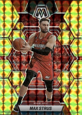 2022-23 Panini Mosaic #99 Max Strus Reactive Yellow
