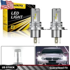 AUXITO H4 9003 HB2 LED Headlight Bulbs High Low Beam White Canbus Error Free