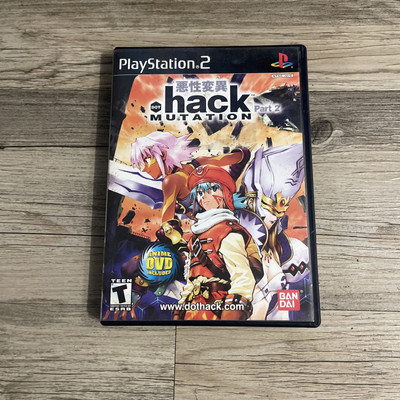 DOT Hack Mutation Part 2 - PlayStation 2 (PS2) - Disc And Cover
