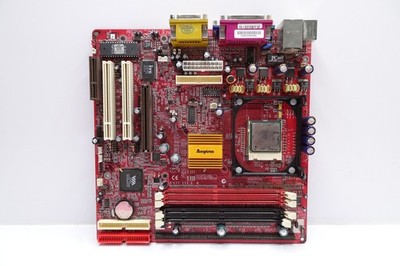 PCCHIPS-M925 PC400 VIA P4M266A Motherboard with Intel CPU | UNTESTED - For Parts