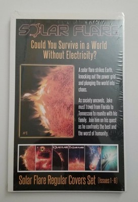 Solar Flare Original Cover Set  #1, 2, 3, 4, 5, 6 Factory Sealed James HEDRICK