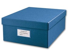 Cancelled Checks Storage Box