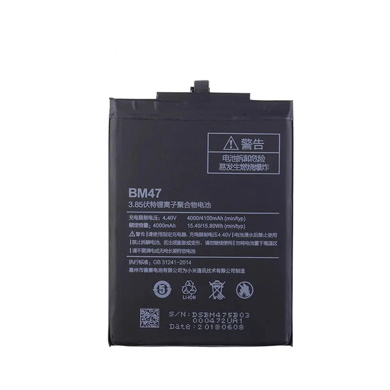 Kit de ferramentas de substituição de bateria para Xiaomi BM47 para Xiaomi Redmi 3 3S 3X 3 Pro 4X - Imagem 2 de 4