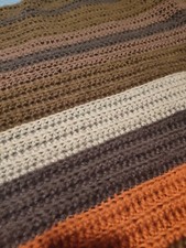 crochet blanket handmade new