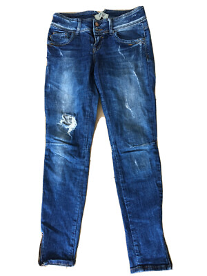 LTB Low Rise Super slim, Inch 27, Destroyed Skinny jeans
