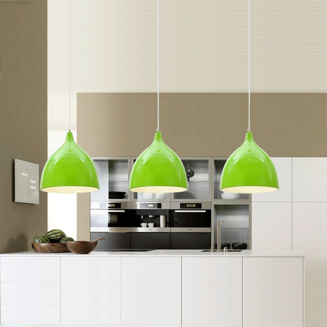 Green Pendant Light Modern Ceiling Lamp Home Chandelier Lighting