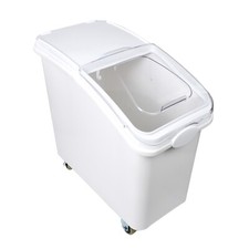 Mobile Ingredient Storage Bin with Lid 102 Litre Dimensions: 711x749x394mm