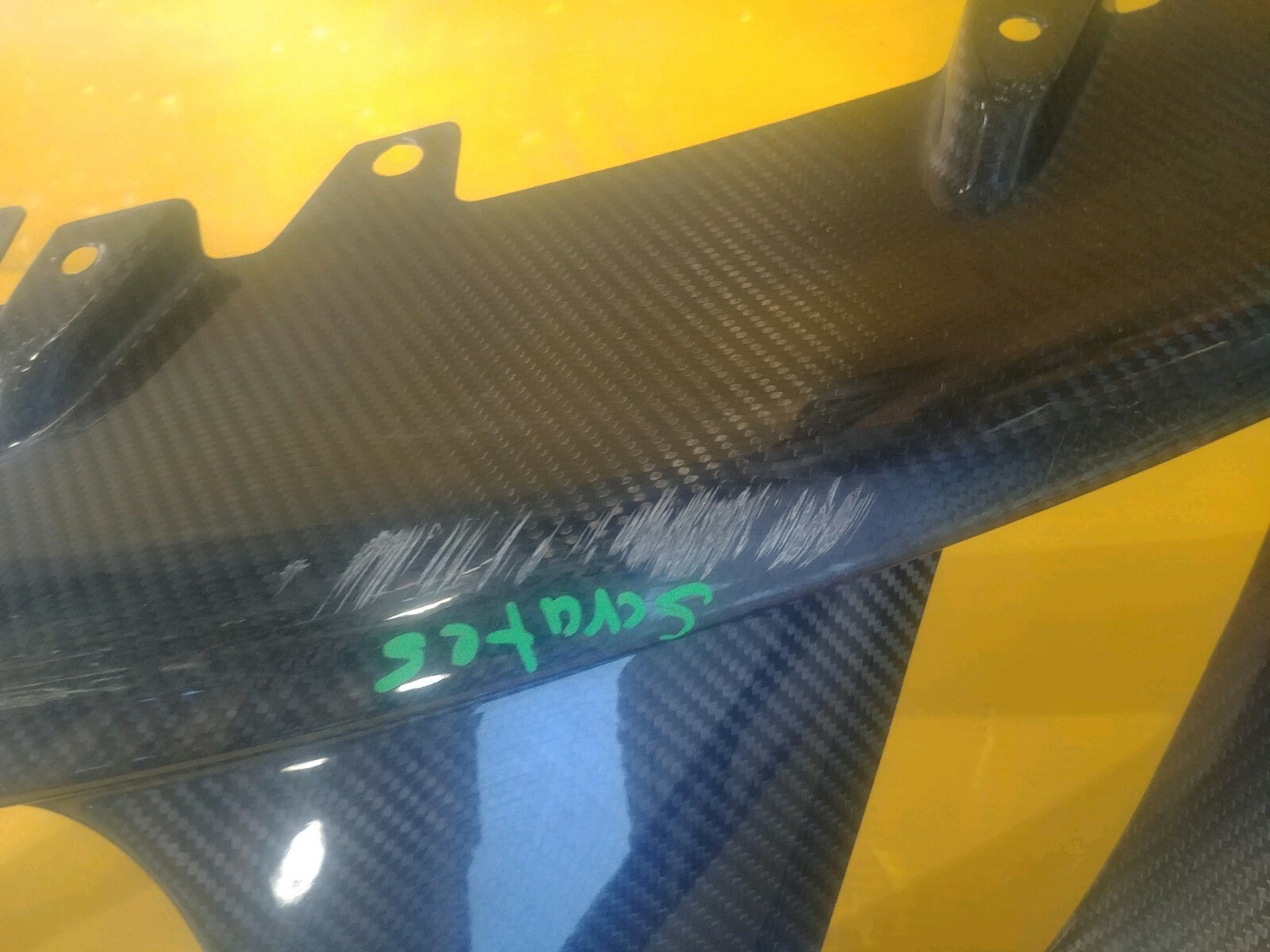 2012-2016 ASTON MARTIN VANQUISH REAR BUMPER DIFFUSER VALANCE OEM CD33-17E955-BA