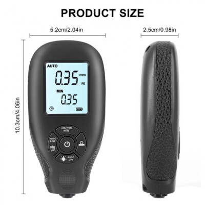 Superior-Performance High-Precision Coating Thickness Gauge f Exact Measurements