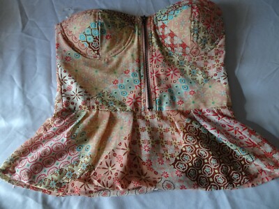 TOP BRA CUP Strapless NWT New Sz XS by American Rag Lenay Dunn Was $45.00 Silky