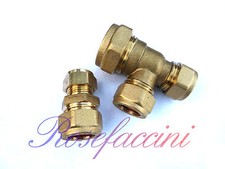 Straight Pipe Reducing Connection Olive Gas Tube Joiner Copper Joining Connector