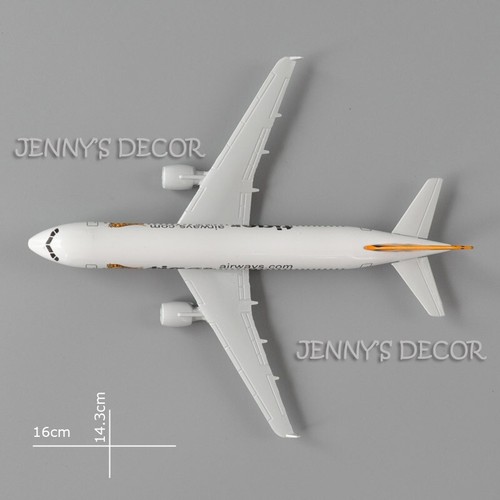 1:250 Maßstab Druckguss Metall Flugzeug Modell Spielzeug Airbus A320 Tigerair Miniatur Replik - Bild 5 von 6