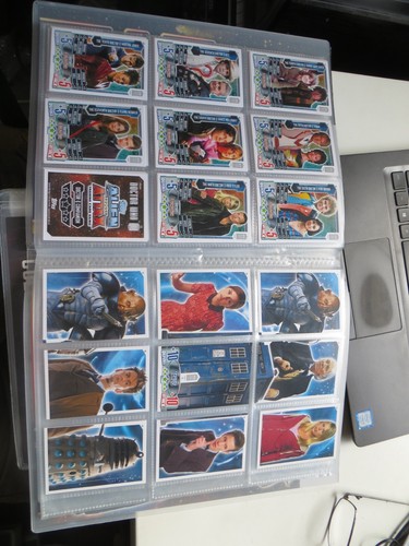 DOCTOR WHO ALIEN ATTAX INCOMPLETE SETS IN BINDERS ALL SHOWN SOME LIMITED EDITION - Zdjęcie 9 z 23