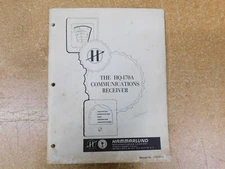 Hammarlund HQ-170A Communications Receiver Operating Manual (original)
