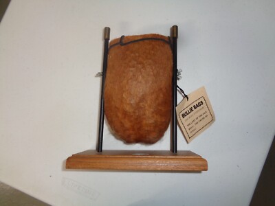 bull scrotum tobacco pouch Bullie Bag Mounted Bull Sack Scrotum Trinket Holder Vase “Saco De Toro”