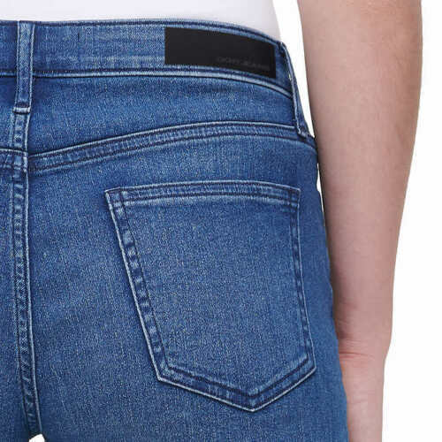 Pantalones de mezclilla cortos DKNY para dama de altura media Bermudas | J63 - Imagen 7 de 20