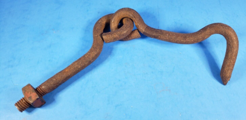 Barn Door Hook Latch Farm Forged Threaded Hook And Eye Bolt Tool Antique