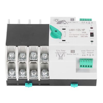Automatischer Umschalter Transferschalter 4P 400V Transfer Switch Dual Netzteil