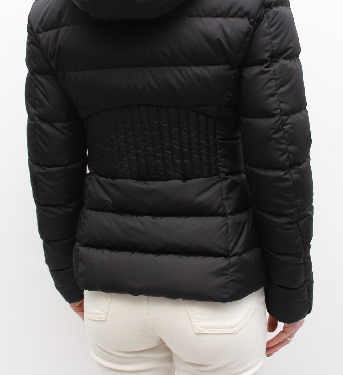 Women's MONCLER Tetras Quilted Down Puffer Jacket Hooded Women's MONCLER Tetras Quilted Down Puffer Jacket Hooded