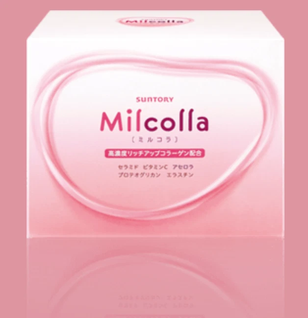 SUNTORY Milcolla Polvo 30 Barra NUEVO Tipo 30 Días Bebida Colágeno Japón NUEVO Foto 4 de 4