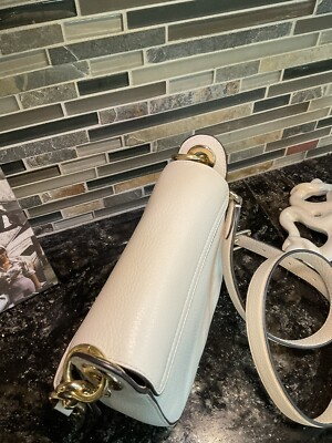 COACH Logo Shoulder Bag Shoulder Bag leather White C5685 Women | eBay