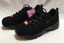 Skechers Women's D'Lites Play On Sneaker Style 11949 BBK / 9.5 WIDE FIT