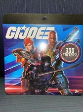 New GI Joe 300 Stickers Play Scrapbooking Stickers 3 Ages