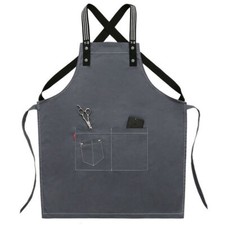 Unisex Painting Apron Cotton Fabric Home Apron F Artist Painters Garden Drawing