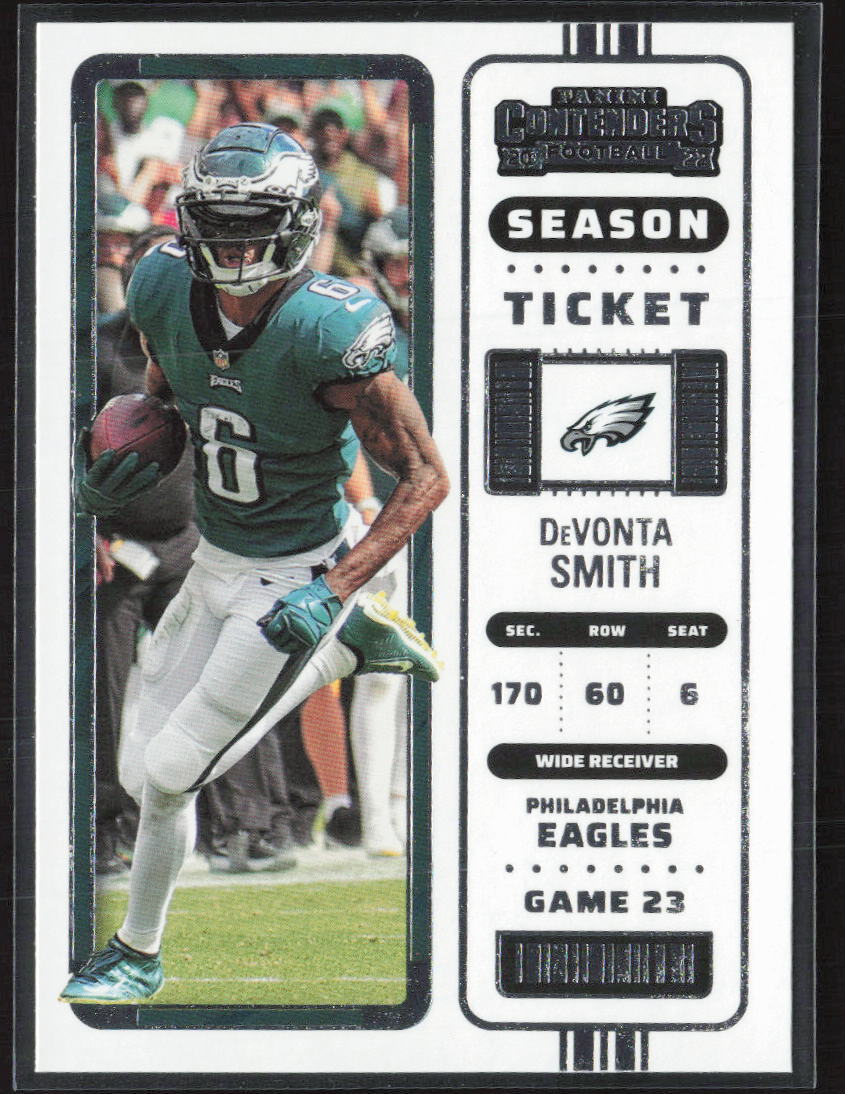 2022 Panini Contenders #78 DeVonta Smith