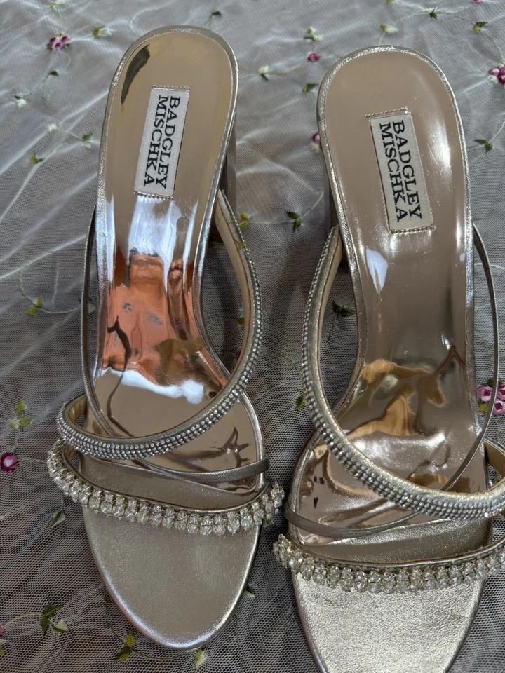 Badgley Mischka Size 10 Shoes - Image 2 of 4