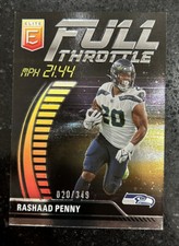 2023 Donruss Elite Football Rashaad Penny # 020/349 JERSEY MATCH Full Throttle