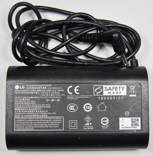Alimentatore Originale Liteon 65W (19V/3.42A) Per Laptop LG - Compatibile Con ADS-48MS-19-2, 19048E, EAY65249101 - Foto 3