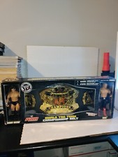 VINTAGE 2007 JAKKS PACIFIC WWE RAW WORLD TAG TEAM CHAMPIONSHIP BELT ORTON EDGE