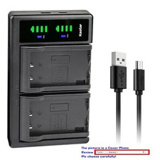 Kastar Battery LTD2 USB Charger for BLS-50 Olympus OM-D E-M10 Mark III Camera