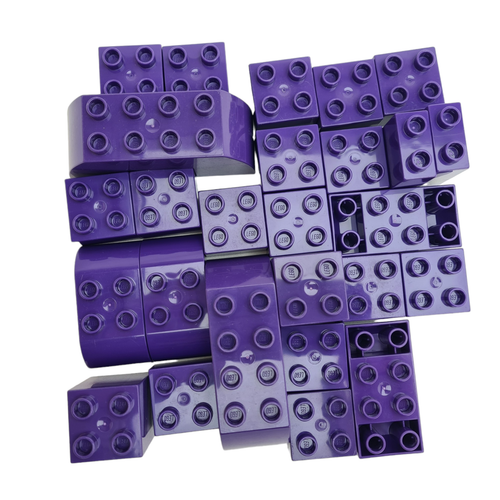 Duplo Single Colour Duplo Bricks - Choose from 28 Vibrant Colours 200g Shape Mix - Picture 79 of 128
